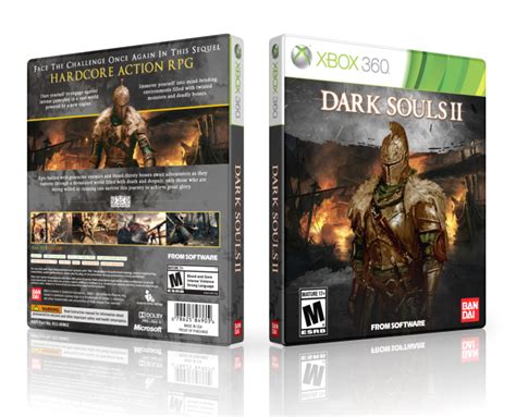 Dark Souls II Xbox 360 Box Art Cover by LastLight